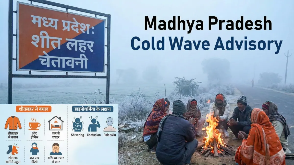 MP में Cold Wave Advisory जारी