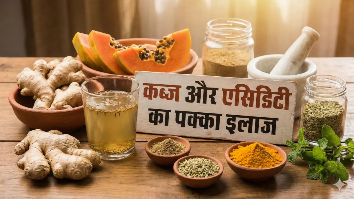 Natural Constipation and Acidity Home Remedies with Papaya and Jeera Water