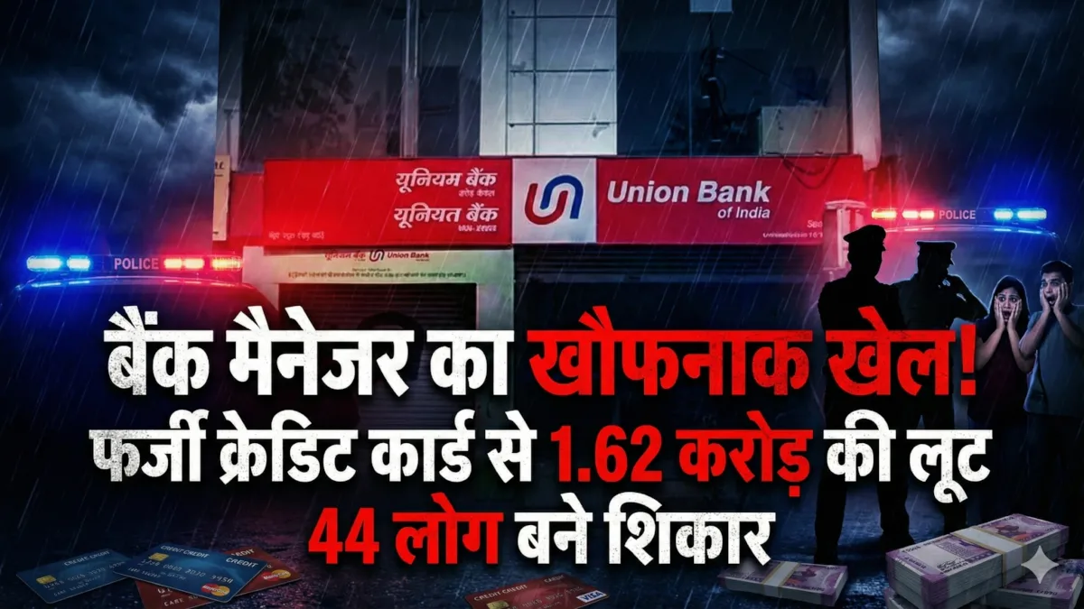 Union Bank Fraud Nagpur case manager and staff arrested