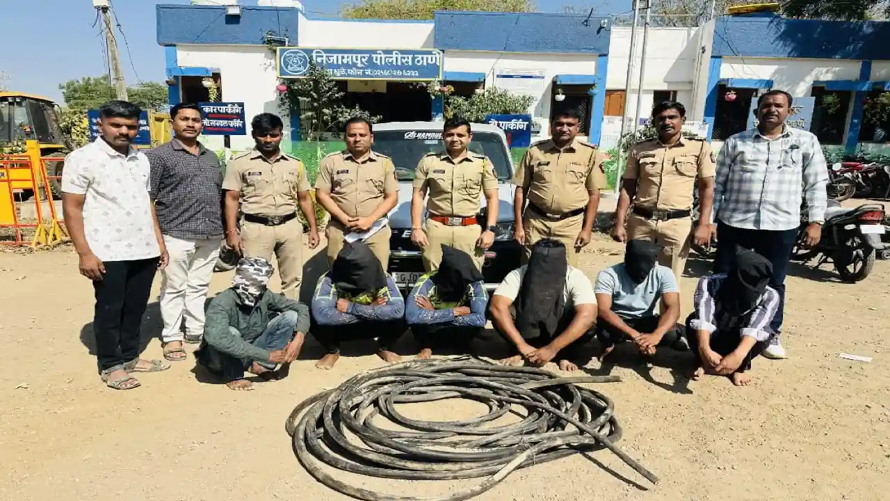 Dhule Copper Cable Theft
