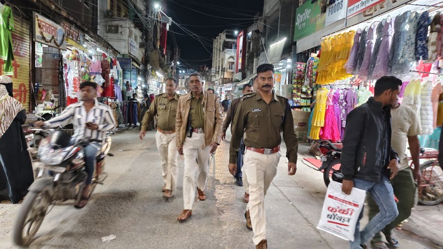 बुरहानपुर पुलिस का साइबर जागरूकता अभियान और कानून व्यवस्था की निगरानी