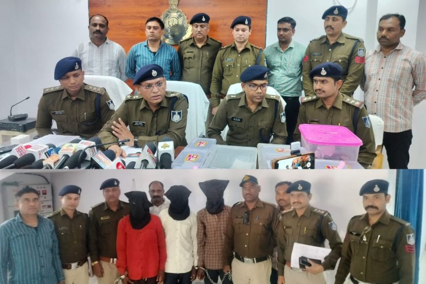 बुरहानपुर पुलिस ने अंतरराज्यीय कार शोरूम चोरी गिरोह का पर्दाफाश, 3 गिरफ्तार; 48 लाख की लूट का खुलासा