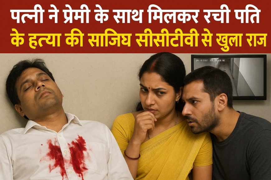 ग्वालियर में पत्नी और प्रेमी ने की पति की हत्या की कोशिश, CCTV से खुला राज