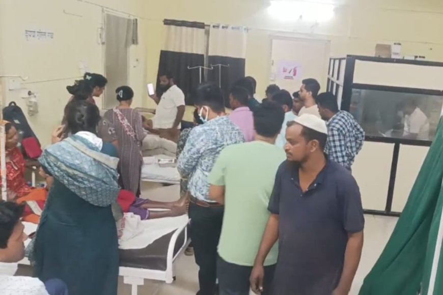 धूले-सुरत हाईवे पर बस दुर्घटना: 20-25 यात्री गंभीर रूप से घायल, बच्चों की हालत नाजुक