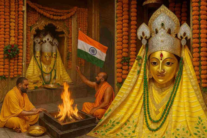 ऑपरेशन सिंदूर की सफलता के बाद बगलामुखी धाम में विशेष हवन! तिरंगा फहराकर मांगी गई शत्रु विनाश की शक्ति, जानिए क्यों गूंजा 'भारत माता की जय'