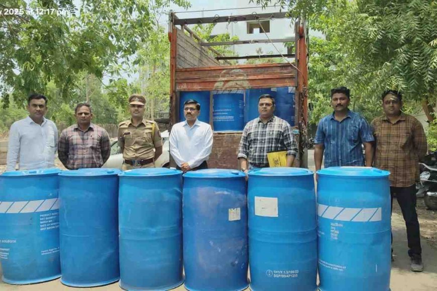 सूरत बाईपास पर धुले पुलिस का छापा: ट्रक खोला तो उड़ गए होश, अंदर था लाखों का 'जहरीला राज'!