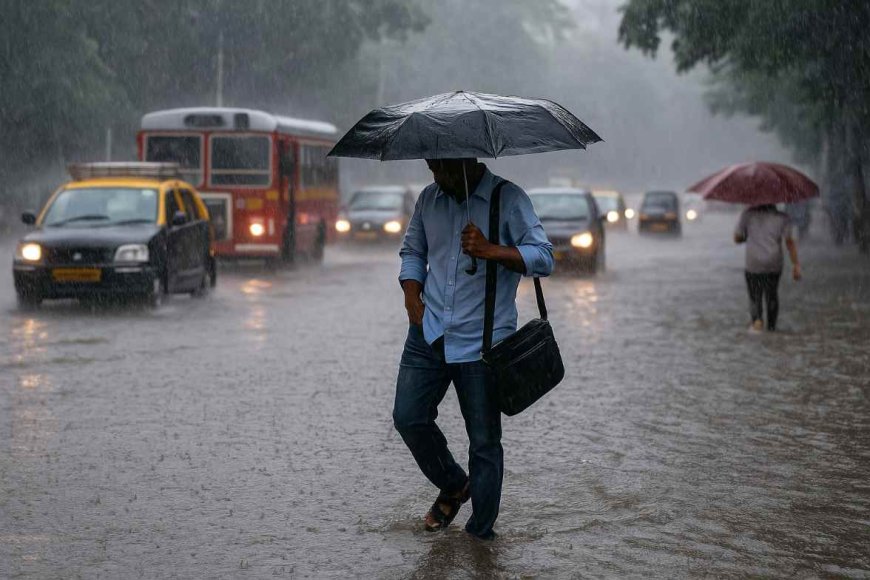 महाराष्ट्र: 5 दिन तक भारी बारिश से तबाही का खतरा! मुंबई, कोकण, पुणे के लिए रेड अलर्ट
